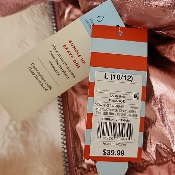 Cat & Jack Jacket Size: 10/12 - Picture 17 of 17